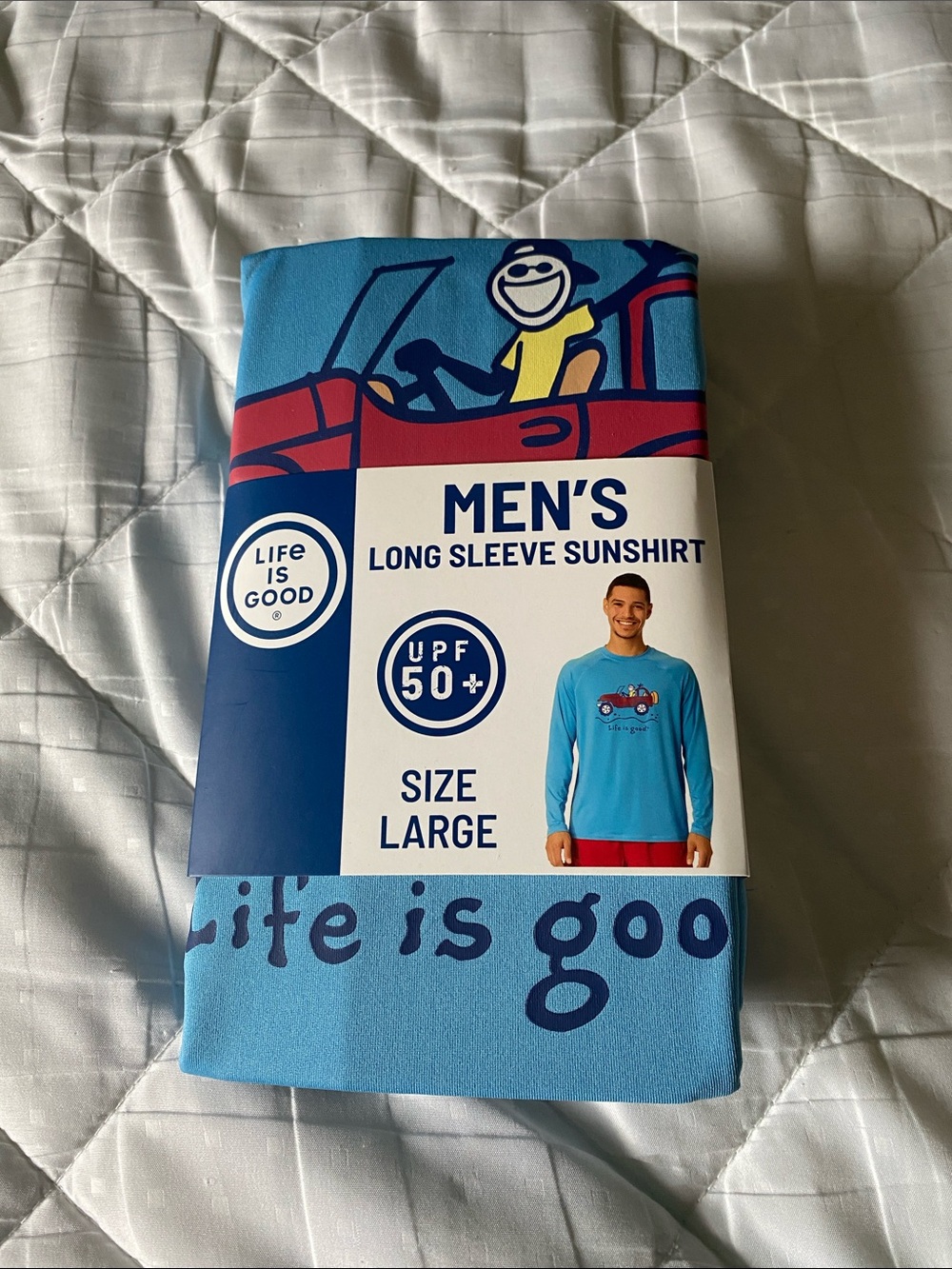 Life is good men’s size large sun shirt